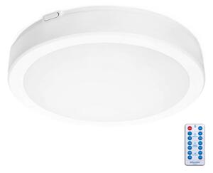 Kobi LED Fürdőszobai mennyezeti lámpa érzékelővel NAIROS LED/18W/230V IP65 fehér + távirányító KB0421