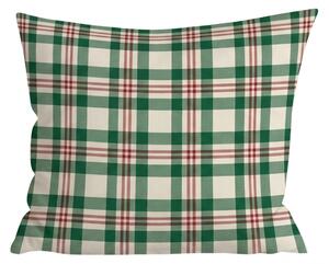 Pamut párnahuzat WINTER PLAID 45x45 cm, színes