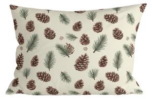 Pamut párnahuzat PINE CONES 50x70 cm, színes