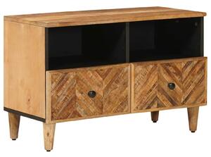 VidaXL Tároló szekrények Barna 70 x 33,5 x 46 cm Tömör Mangófát