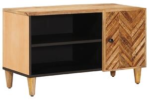 VidaXL Tároló szekrények Barna 80 x 31,5 x 46 cm Tömör Mangófát