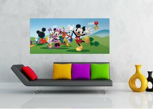 Mickey egér és barátai gyerek fotótapéta, 202 x 90 cm