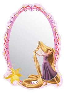 Rapunzel gyerek öntapadós hercegnő tükör, 15 x 21,5 cm