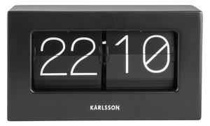 Karlsson KA5620BK asztali billenő számlapos óra, 21 x 11 x 8,5 cm