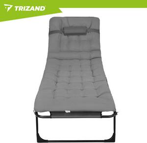 Összecsukható kerti nyugágy 192x68x28cm Trizand