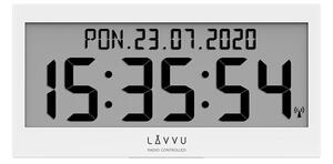 Lavvu LCX0010 Modig digitális óra rádióval vezérelve, fehér