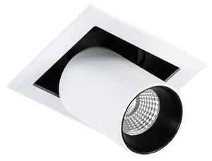 Mercanta Single 3000K LED beépíthető lámpa, fehér-fekete, 810 Lm/3000 K