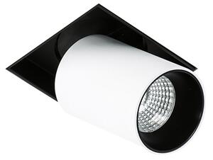 Novum Trimless Single 3000K LED beépíthető lámpa, fehér-fekete, 810 Lm/3000 K