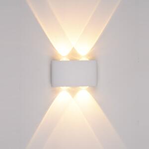 Gilberto LED fali lámpa, fehér, 280 Lm/3000 K