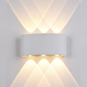 Gilberto LED fali lámpa, fehér, 420 Lm/3000 K