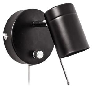 Fali Lámpa By Rydéns, Correct, dimmable, Fekete, Nappali, Fém, Modern