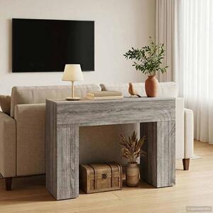 Dohányzóasztal Szürke Sonoma 102 x 35 x 75 cm Szerelt Fa