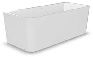 Inspiro Design Buscello New, fal mellé tehető, térben álló fürdőkád, 170x75x61 cm