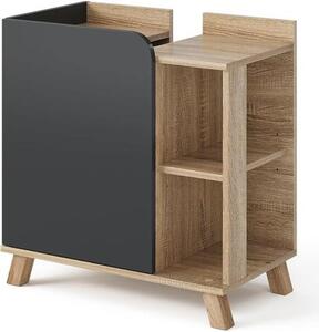 Vicco Karen mosdószekrény, 60 cm, sonoma / antracit