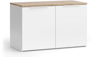 Vicco Wido komód, 80 cm, fehér-sonoma