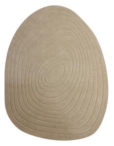 Bézs gyapjú szőnyeg 200x290 cm Puddle Wool – Flair Rugs