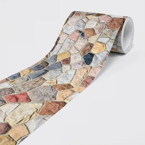 Nem szőtt öntapadós bordűr kőmozaik 15 cm x 5 m