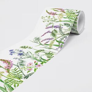 Nem szőtt öntapadós bordűr mezei virágok 15 cm x 5 m