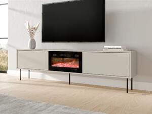 TV-állvány Talsou 108, Laminált forgácslap, 48x200x30cm, Kasmír