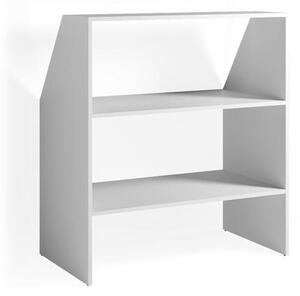 Vicco polc tetőtérbe, fehér, 90 cm