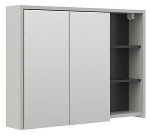 Vicco Viola tükrös szekrény 100x75 cm, szürke/antracit
