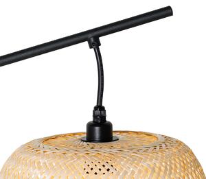 Keleti kültéri állólámpa bambusz IP44 - Carlos