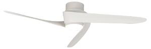 Groenland LED mennyezeti ventilátor, fehér, csendes DC CCT – Mantra Mantra Iluminación, Groenland, dimmable, Fehér, Nappali, Műanyag, Modern