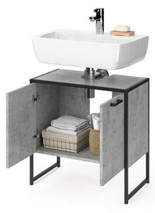 Vicco Fyrk mosdószekrény, 60 cm, beton
