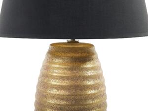 Aranyszínű porcelán éjjeli lámpa 56 cm EBRO
