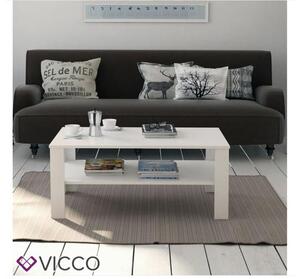 Vicco dohányzóasztal, 100 cm, fehér