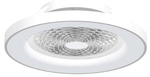 Tibet okos LED mennyezeti ventilátor, fehér, egyenáramú, csendes – Mantra Mantra Iluminación, Tibet, dimmable, Fehér, Nappali, Fém, Modern