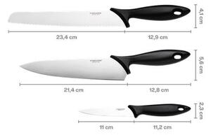 Késkészlet, kezdő, 3 darabos, FISKARS Essential (IF1065583)