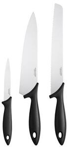 Késkészlet, kezdő, 3 darabos, FISKARS Essential (IF1065583)