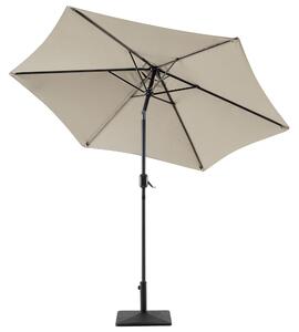 Tópszínű napernyő ⌀ 270 cm VARESE