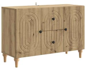 TV szekrény fiókkal Kézműves Tölgy 89 x 34,5 x 60 cm Szerelt Fa