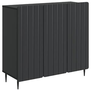 Széf Fekete 89 x 34,5 x 82 cm Szerelt Fa