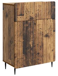 Széf fiókkal Antik Fa 66 x 34,5 x 92 cm Szerelt Fa