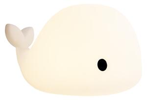 Asztali lámpa fehér 50 cm LED-del, dimmelhető, IP54, újratölthető - Baby Whale