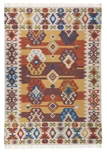 Szőnyeg VOSKETAP Színes 160 x 230 cm Gyapjú Kilim