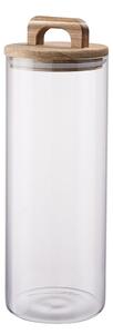 STORAGE üveg tároló akácfa fedéllel 1800ml
