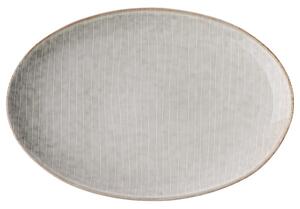 HENLEY lapos tányér, ovális 30 x 21cm