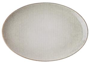 HENLEY lapos tányér, ovális 35 x 25cm