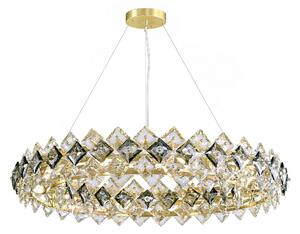 Kristály függőlámpa SWE094-CP 60cm Gold