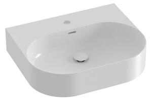 Ravak Ceramic Slim 55x45 cm-es pultra ültethető mosdó, középen csaptelepnyílással XJX01155004
