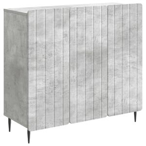 Széf Betonszürke 89 x 34,5 x 82 cm Szerelt Fa