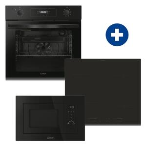 Candy FIDCP N625 L Beépíthető sütő + CI642MCBB Beépíthető indukciós főzőlap + CA20FMW7NB Beépíthető mikrohullámú sütő