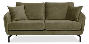 Magic zöld bársony kanapé, 190 cm - Scandic