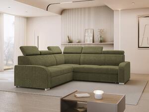 Sarokkanapé Ovos I, Kárpit, 100x250x250cm, Fenyő