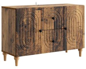 TV szekrény fiókkal Antik Fa 89 x 34,5 x 60 cm Szerelt Fa