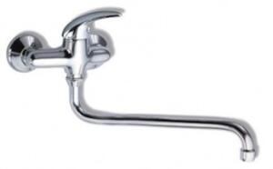 Mosogató csaptelep Novaservis Metalia 55 forgó karral 150 mm Króm 55078.0